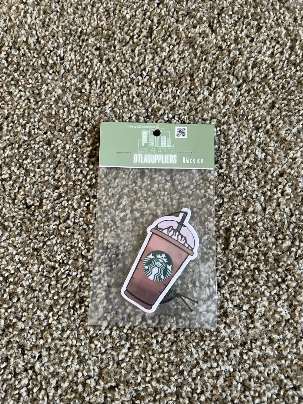 Starbucks Iced Coffee Cup Air Freshener